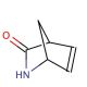 (1R)-(−)-2-Azabicyclo[2.2.1]hept-5-en-3-one (CAS 79200-56-9) - chemical structure image