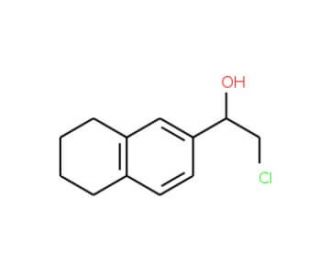 (1R)-2-chloro-1-(5,6,7,8-tetrahydronaphthalen-2-yl)ethanol - chemical structure image