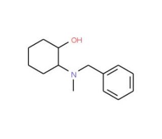 (1R,2R)-2-[benzyl(methyl)amino]cyclohexanol - chemical structure image