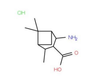 (1R,2R,3S,4R,5R)-2-Amino-4,6,6-trimethylbicyclo[3.1.1]heptane-3-carboxylic acid hydrochloride (CAS 1000304-35-7) - chemical s