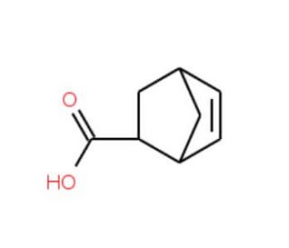 (1R,2R,4R)-Bicyclo[2.2.1]hept-5-ene-2-carboxylic acid (CAS 1195-12-6) - chemical structure image