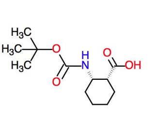 (1R,2S)-Boc-Achc (CAS 352356-38-8) - chemical structure image