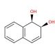 (1R,2S)-cis-1,2-Dihydro-1,2-naphthalenediol (CAS 51268-88-3) - chemical structure image