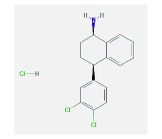 (1R,4R)-N-Desmethyl Sertraline Hydrochloride - chemical structure image