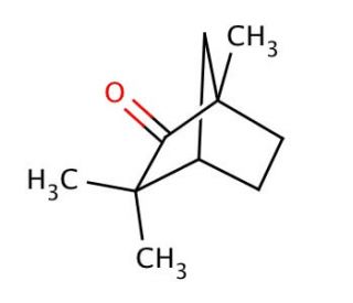 (1R)-(&minus;)-Fenchone (CAS 7787-20-4) - chemical structure image