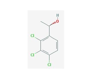 (1S)-1-(2,3,4-trichlorophenyl)ethanol - chemical structure image