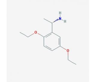 (1S)-1-(2,5-diethoxyphenyl)ethanamine - chemical structure image