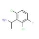 (1S)-1-(2,6-dichloro-3-fluorophenyl)ethanamine - chemical structure image