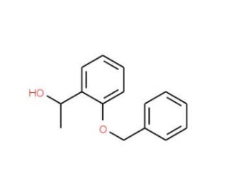 (1S)-1-[2-(benzyloxy)phenyl]ethanol - chemical structure image