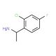(1S)-1-(2-chloro-4-fluorophenyl)ethanamine - chemical structure image