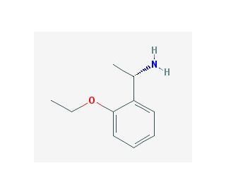 (1S)-1-(2-ethoxyphenyl)ethanamine - chemical structure image