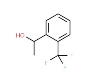 (1S)-1-[2-(Trifluoromethyl)phenyl]ethan-1-ol (CAS 127852-27-1) - chemical structure image