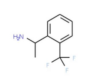(1S)-1-[2-(Trifluoromethyl)phenyl]ethylamine (CAS 127733-39-5) - chemical structure image