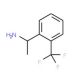 (1S)-1-[2-(Trifluoromethyl)phenyl]ethylamine (CAS 127733-39-5) - chemical structure image