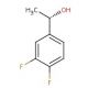 (1S)-1-(3,4-difluorophenyl)ethanol (CAS 126534-40-5) - chemical structure image