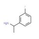 (1S)-1-(3-Fluorophenyl)ethylamine (CAS 444643-09-8) - chemical structure image