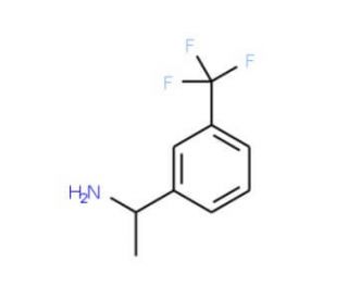 (1S)-1-[3-(Trifluoromethyl)phenyl]ethylamine (CAS 127852-21-5) - chemical structure image