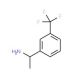 (1S)-1-[3-(Trifluoromethyl)phenyl]ethylamine (CAS 127852-21-5) - chemical structure image