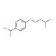 (1S)-1-[4-(3-methylbutoxy)phenyl]ethanol - chemical structure image