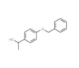 (1S)-1-[4-(benzyloxy)phenyl]ethanol - chemical structure image