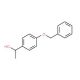 (1S)-1-[4-(benzyloxy)phenyl]ethanol - chemical structure image