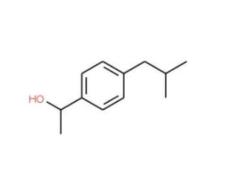 (1S)-1-(4-isobutylphenyl)ethanol - chemical structure image