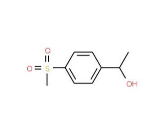 (1S)-1-[4-(methylsulfonyl)phenyl]ethanol - chemical structure image