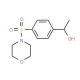 (1S)-1-[4-(morpholin-4-ylsulfonyl)phenyl]ethanol - chemical structure image