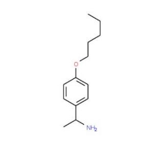 (1S)-1-[4-(pentyloxy)phenyl]ethanamine - chemical structure image