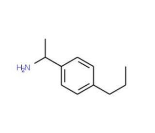 (1S)-1-(4-propylphenyl)ethanamine (CAS 212968-68-8) - chemical structure image