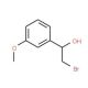 (1S)-2-bromo-1-(3-methoxyphenyl)ethanol - chemical structure image