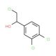 (1S)-2-chloro-1-(3,4-dichlorophenyl)ethanol (CAS 256474-24-5) - chemical structure image