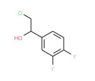 (1S)-2-chloro-1-(3,4-difluorophenyl)ethanol - chemical structure image