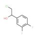 (1S)-2-chloro-1-(3,4-difluorophenyl)ethanol - chemical structure image