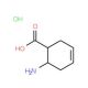 (1S,2R)-(−)-2-Amino-1-cyclohex-4-enecarboxylic acid hydrochloride (CAS 795309-07-8) - chemical structure image