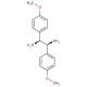 (1S, 2S)-1, 2-di(4′-methoxy phenyl)-1, 2-diaminoethane (CAS 58520-03-9) - chemical structure image