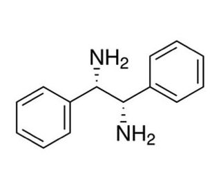 (1S,2S)-(&minus;)-1,2-Diphenylethylenediamine (CAS 29841-69-8) - chemical structure image