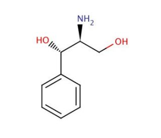 (1S,2S)-(&plus;)-2-Amino-1-phenyl-1,3-propanediol (CAS 28143-91-1) - chemical structure image
