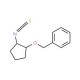 (1S,2S)-(+)-2-Benzyloxycyclopentyl isothiocyanate (CAS 737000-91-8) - chemical structure image