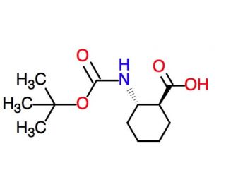 (1S,2S)-Boc-Achc (CAS 488703-60-2) - chemical structure image