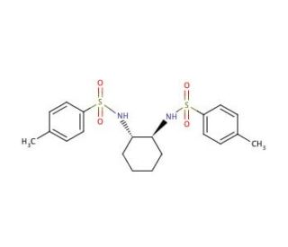 (1S,2S)-(&minus;)-N,N&prime;-Di-p-tosyl-1,2-cyclohexanediamine (CAS 212555-28-7) - chemical structure image