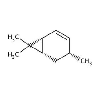 (1S,3R)-cis-4-Carene (CAS 5208-49-1) - chemical structure image