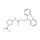 (+)-(1S,3R)-N-Fmoc-3-aminocyclopentane carboxylic acid (CAS 220497-66-5) - chemical structure image
