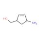 (1S,4R)-cis-4-Amino-2-cyclopentene-1-methanol (CAS 136522-35-5) - chemical structure image