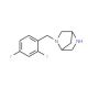 (1S,4S)-2-(2,4-Difluorobenzyl)-2,5-diaza-bicyclo[2.2.1]heptane - chemical structure image
