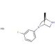 (1S,4S)-(−)-2-(3-Fluorophenyl)-2,5-diazabicyclo[2.2.1]heptane hydrobromide (CAS 294177-35-8) - chemical structure image