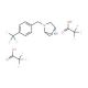 (1S,4S)-2-(4-Trifluoromethylbenzyl)-2,5-diaza-bicyclo[2.2.1]heptane di-trifluoro-acetic acid (CAS 845866-70-8) - chemical str