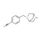 (1S,4S)-4-(2,5-Diaza-bicyclo[2.2.1]hept-2-ylmethyl)-benzonitrile - chemical structure image