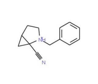 (1S,5R)-2-benzyl-2-azabicyclo[3.1.0]hexane-1-carbonitrile - chemical structure image