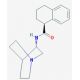 (1S)-N-(3S)-1-Azabicyclo[2.2.2]oct-3-yl-1,2,3,4-tetrahydro-1-naphthalenecarboxamide - chemical structure image